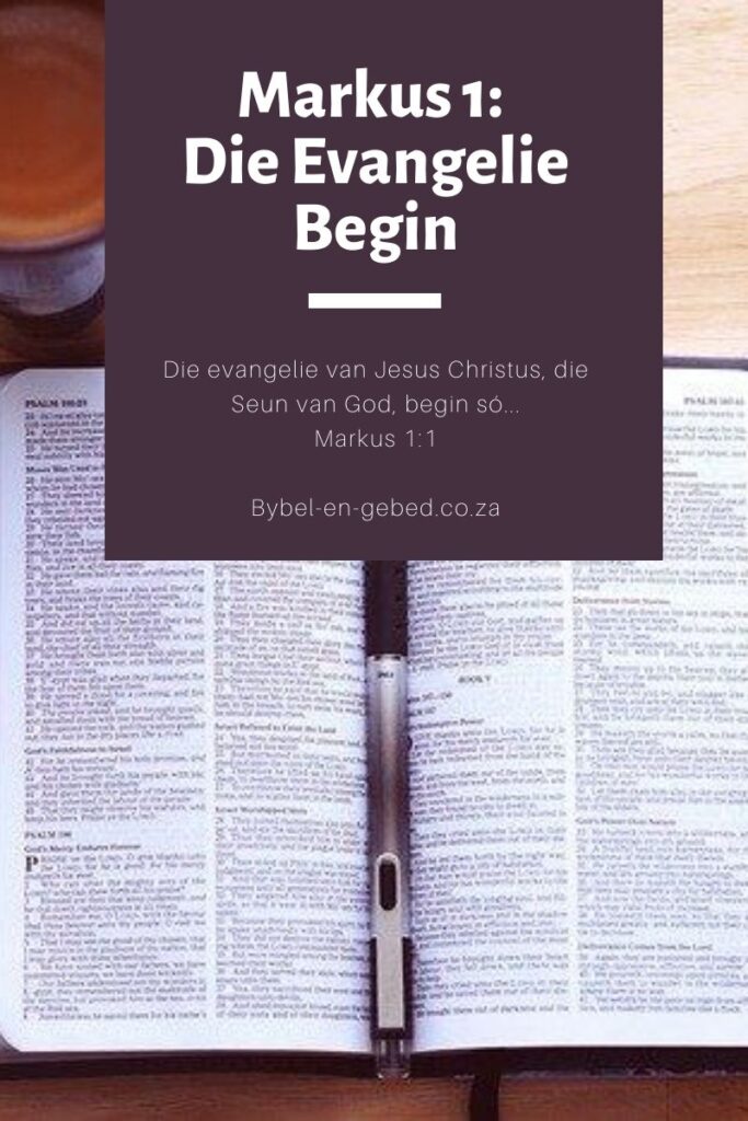 Markus 1: Die evangelie begin