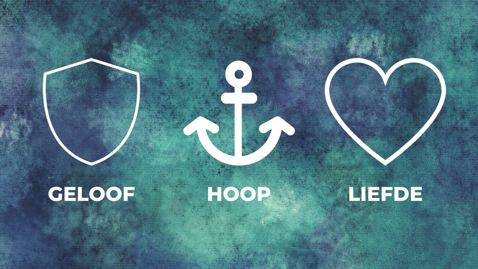 GELOOF, HOOP EN LIEFDE - 'N BYBELSTUDIE - Bybel En Gebed